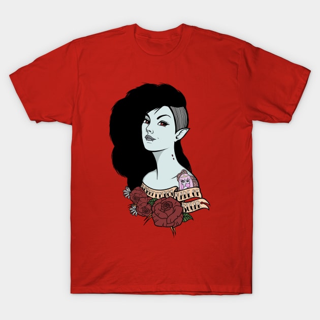 Adventure Time - Inked Vampire T-Shirt by gseignemartin